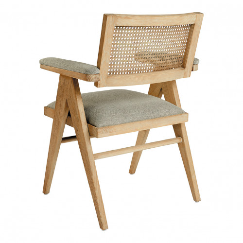 Fauteuil COLBY haut beige