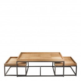 Set de 3 tables basses CELINE