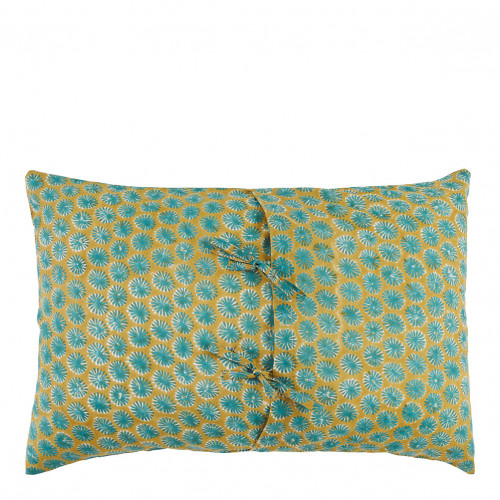 TOKYO Cotton Cushion - Turquoise