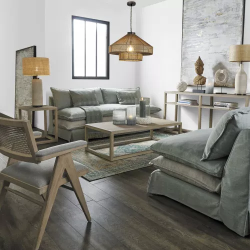 Fauteuil COLBY haut beige