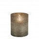 Photophore vase Eden doré antique mat
