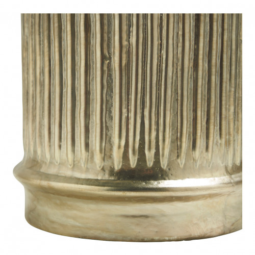 Strié Gold Candle Holder Vase