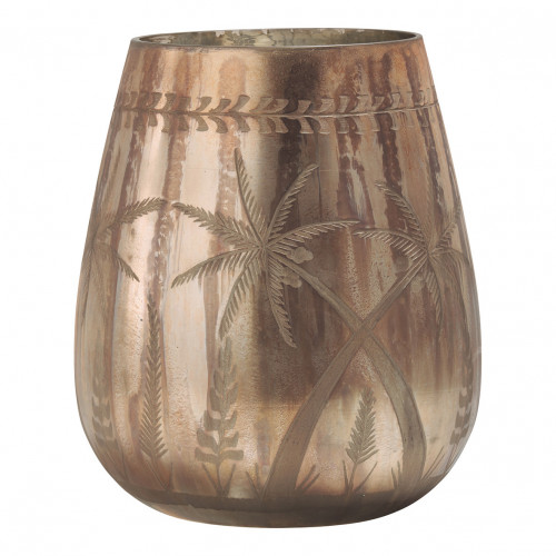 Mirage Matte Rose Gold Vase