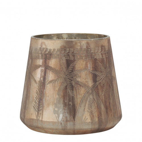 Mirage Matte Rose Gold Vase