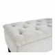 Banc coffre ARTHUR craie