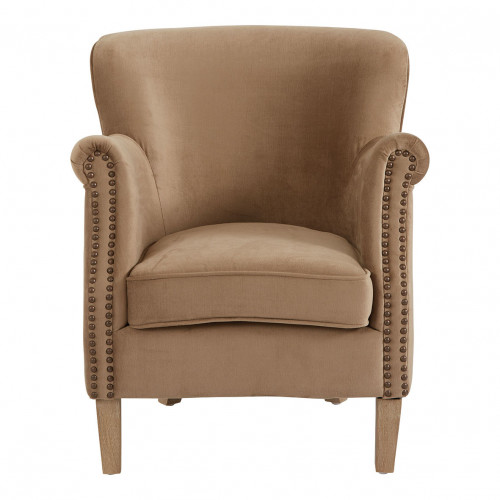 Fauteuil CLAUDE cannelle