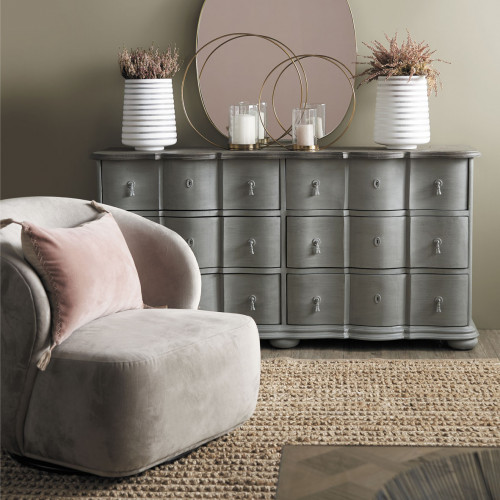 CARLOTTA Stone Chest of Drawers - Large Model