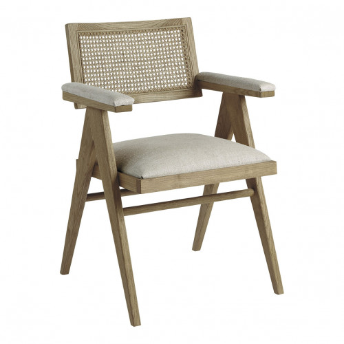 Fauteuil COLBY haut écru