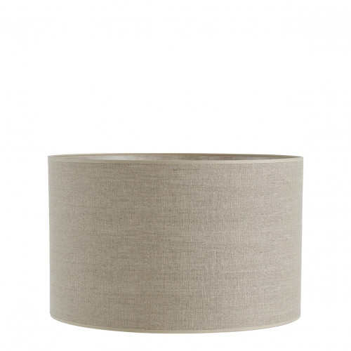 Natural linen lampshade