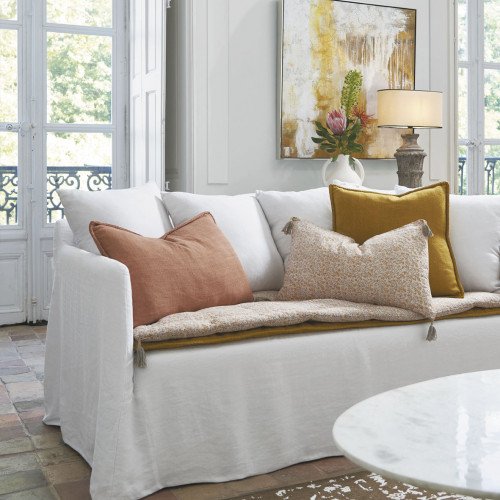 Coussin LOUISE terracotta
