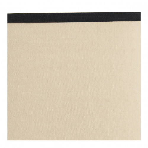 Abat-jour - Beige bordé noir -  Diam. 45 cm