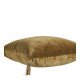 Coussin AURORE velours - Bronze et doré