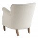 Fauteuil CLAUDE bouclette - Crème