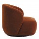 Fauteuil LISETTE bouclette - Terracotta