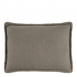 LOUISE Linen Cushion - Gray