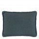 Coussin LOUISE lin - Pétrole