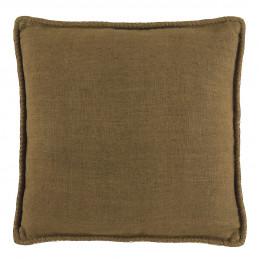 LOUISE Linen Cushion - Bronze