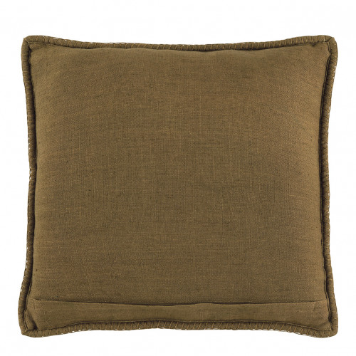 LOUISE Linen Cushion - Bronze