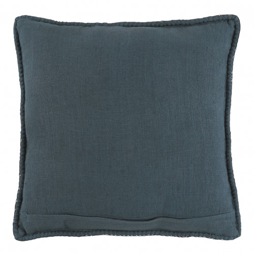 Coussin LOUISE lin - Pétrole
