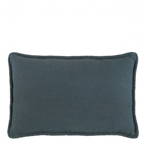 LOUISE Linen Cushion - Petrol