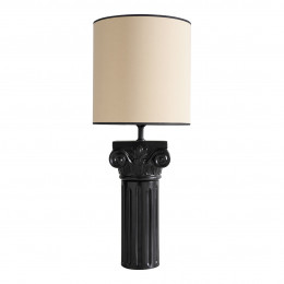 COLONNE lamp base - Black - Large model