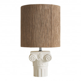 Pied de lampe COLONNE - Beige - Petit modèle