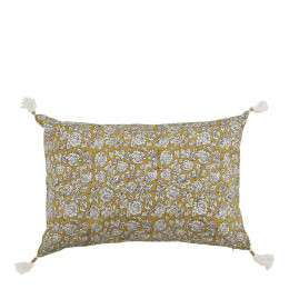 ÉDEN Cotton Cushion Cover - Saffron - 60 x 40 cm