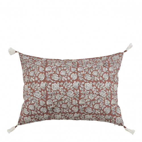 ÉDEN Cotton Cushion Cover - Terracotta - 60 x 40 cm