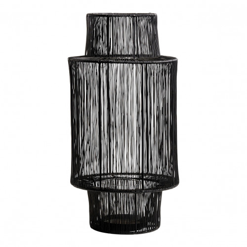 ARIANE Black Metal Lantern - Large Size - H. 45 cm