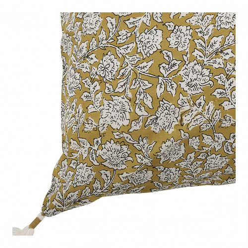 Housse de coussin ÉDEN en coton - Safran - 60 x 40 cm Housse de coussin ÉDEN en coton - Safran - 60 x 40 cm