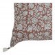 Housse de coussin EDEN en coton - Terracotta - 50 x 50 cm