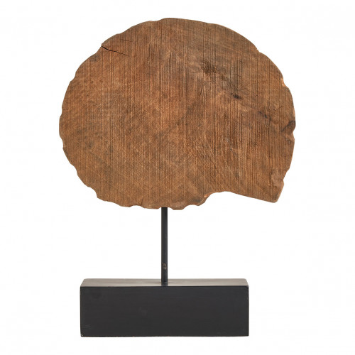 Statue COQUILLAGE en manguier et métal Statue COQUILLAGE en manguier et métal