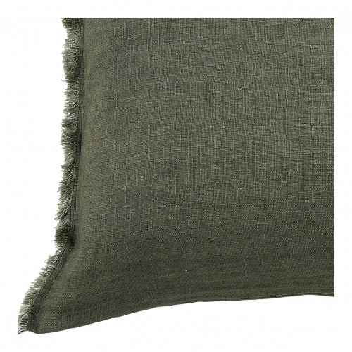 CHLOÉ Cushion Cover in Washed Linen - Khaki - 60 x 40 cm
