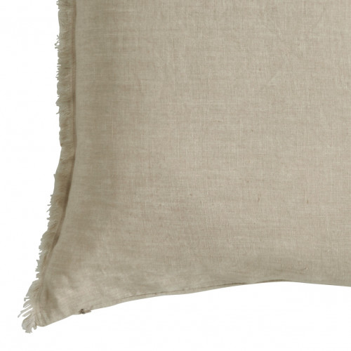 Housse de coussin CHLOÉ en lin lavé - Naturel - 50 x 50 cm Housse de coussin CHLOÉ en lin lavé - Naturel - 50 x 50 cm