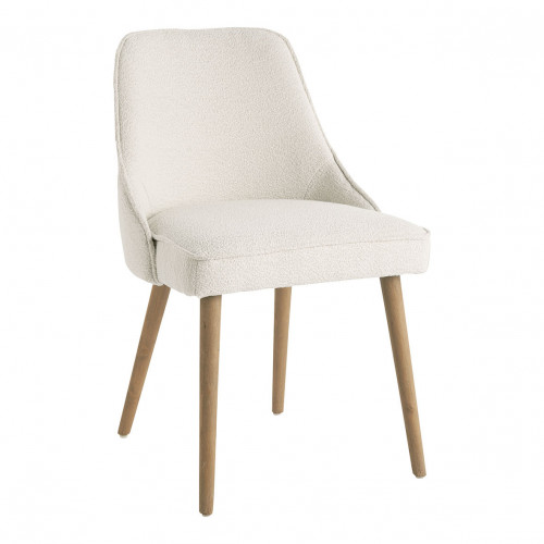 MARCUS Chair in Bouclé - Cream