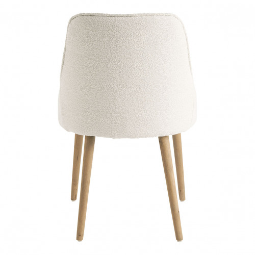MARCUS Chair in Bouclé - Cream