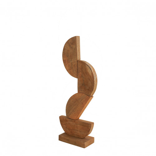 ASMA Statue in mango wood - Small size - 21.5 x 9.5 x 57 cm