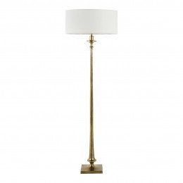Pied de lampadaire SABINE en métal doré - ø 21 x 142 cm