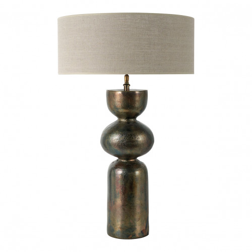 AMALIANE lamp base in golden metal - ø 19 x 57.5 cm