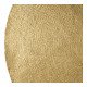 Tapis APOLLO rond en jute - Doré - Grand modèle - ø 200 cm