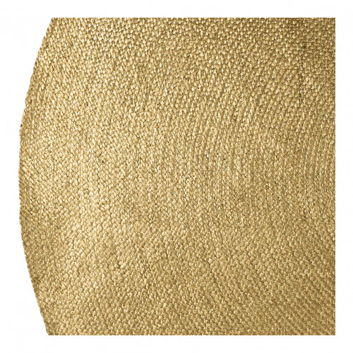 APOLLO round jute rug - Golden - Large size - ø 200 cm
