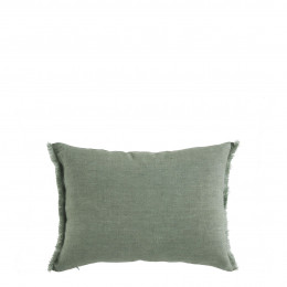 CHLOÉ Cushion Cover in Washed Linen - Celadon - 30 x 40 cm