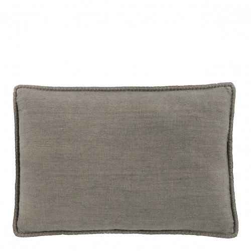 Coussin LOUISE lin - Gris
