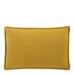 LOUISE linen cushion - Saffron