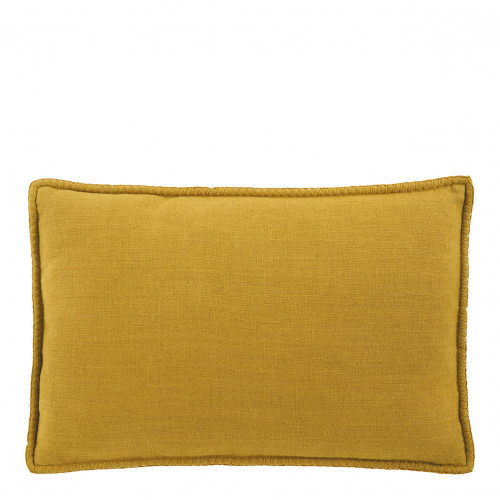 LOUISE linen cushion - Saffron