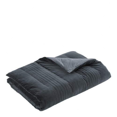 Futon CLAIRE - 180 x 80 cm -Indigo