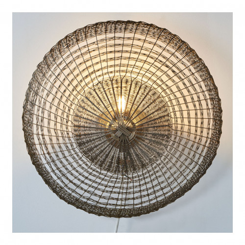 MAHA Wall sconce in metal with bronze finish - ø 34 cm