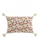 Housse de coussin COQUELICOT en polycoton - 60 x 40 cm