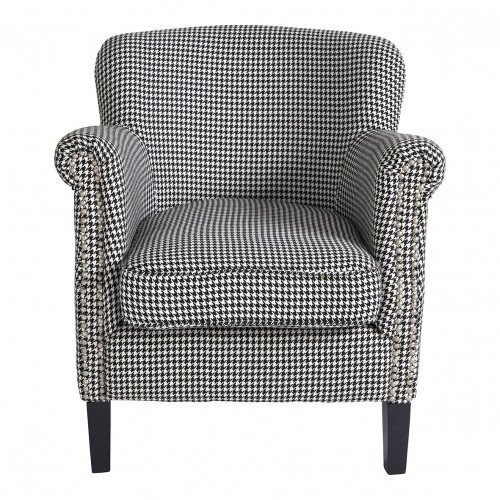 Fauteuil CLAUDE pied-de-poule