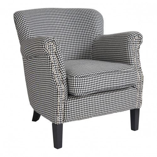 Fauteuil CLAUDE pied-de-poule